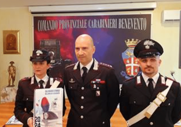 Presentazione del Calendario Storico dell'Arma dei Carabinieri e