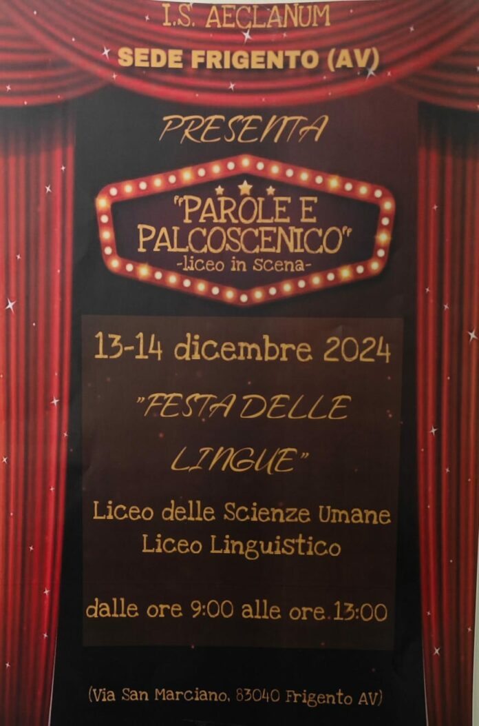 “Parole Palcoscenico